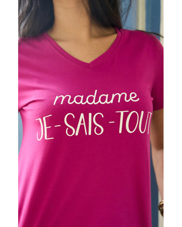 T SHIRT JE SAIS TOUT