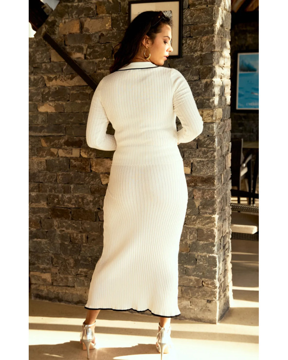 ENS JUPE + PULL POLO