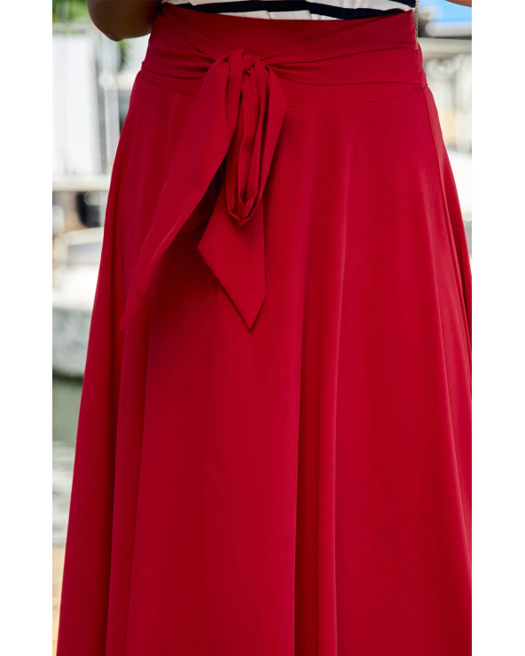 JUPE ROUGE CROISIERE