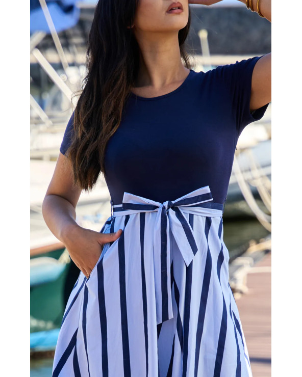 ROBE SEMI RAYE