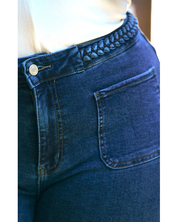 JEANS LARGE BRUT TRESSE