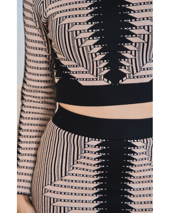 ENS JUPE + PULL DYNASTIE